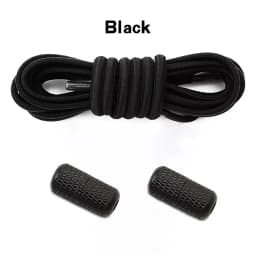 17 Colors Round Elastic Laces Without Ties Metal Buckle Shoelace Sneakers Quick Shoelaces Shoe Accessories 1Pair/2Pair