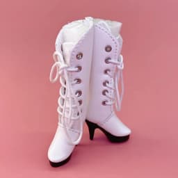 Tilda 2.5cm Mini Doll Boots for Blythe Dolls Toy,Cute High Heel Shoes for Azone Obitsu Licca Accessory for OB22 Toy Dolls Gift