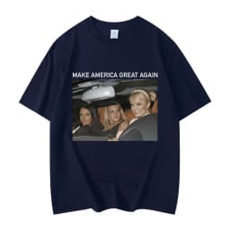 Funny Make America Great Again Meme Graphic T Shirts Fashion Aesthetic Short Sleeve T-shirts Unisex Casual Loose Cotton T-shirt
