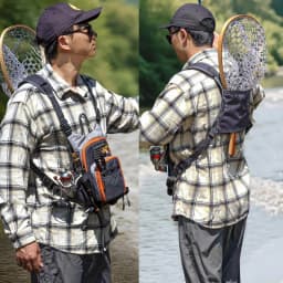 Fly Fishing Pack - Chest Pack with Work Station Lightweight Tackle Fishing Bag with Quick-Release