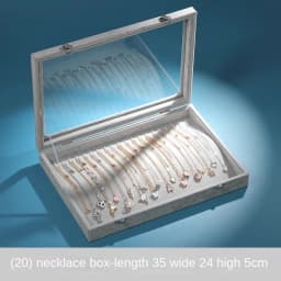 Jewelry Storage Box Large Capacity Ring Box Earrings Earrings Necklace Bracelet Pendant Box Hand Jewelry Jewelry Display Box