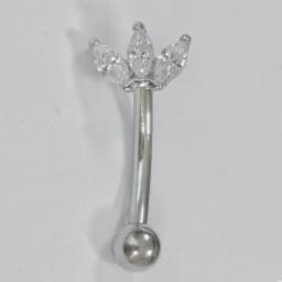 16G 316L Surgical Steel Water Drop Ear Cartilage Tragus Helix Piercing Stud Earrings Eyebrow Wholesale Body Jewelry