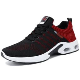 Original Navy Blue Mesh Sneakers Men's Breathable Trainers Man Casual Trekking Basketball Sports Shoes For Men Wedge Sneakers