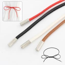 New Round Leather Rope Dresses Coat Decoration String Waist Belt For Women Solid Fashion Long Waist Chain Vintage Waistband