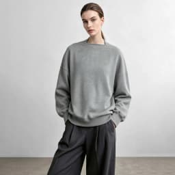 Amii Women's Oversize Sweatshirt Long Sleeve Letter Graphic Drop Shoulder Casual Loose Tops 2026 Autumn Female Clothing 12623134