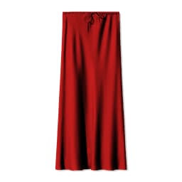 New In 2026 Women's Spring Summer Solid Color Satin Long Skirt High Waist Lace-up Trendy Elegant Faldas Female Beach Maxi Skirts