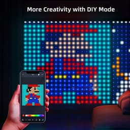2PCS Smart Curtain Lights LED RGB String Lights with Music Sync APP Remote Control Fairy Lights for Bedroom Party Garden Decor
