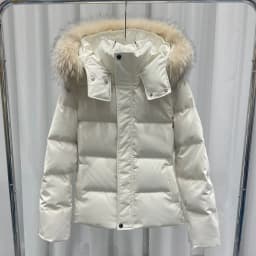 Detachable Faux Fur Collar Hooded Cotton Jacket Thickened Warm Winter Short Coat For Women Korean Slim Versatile Outerwear