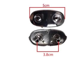 Luggage Handles for Rimowa Classic Leather Handle Replacement Aluminum Suitcase Accessories Metal Button Fixed Repair