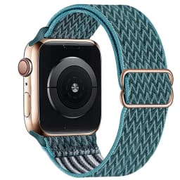 Nylon Strap for Apple Watch Band Ultra2-1 49mm 41mm 45 mm 38/42 Bohemian Elastic Bracelet iWatch Series 9 8 7 6 5 4 3 Se 40/44mm