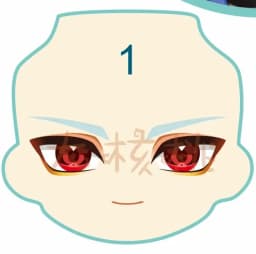 The Doctor Dottore Ob11 Face YMY Doll Handmade Water Sticker Faceplate Anime Cosplay Toy Accessories