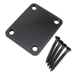 1Set Electric Guitar Neck Plate with Screws for ST TL Guitar Jazz Bass Replacement Guitar Accessories 7 Coloer