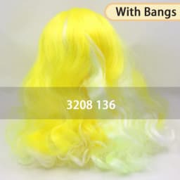 Fortune Days RBL scalp dome for Blyth ICY DBS doll Wig hair