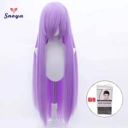 Snoya 100cm Synthetic Fluffy Corn Perm Cosplay Wig Pink Red Blue Purple Anime Party Long Wig for Women