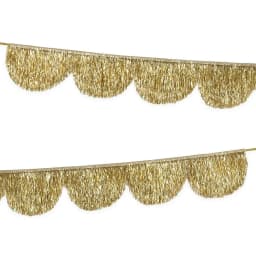 Multicolor Drizzle Garland Encryption PET Metallic Foil Fringe Thickening Background Ornament Tassel String Party Supplies