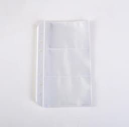 A5 A6 Zipper Binder Photo Card Collection Book Postcard Organizer Diary Notebook School Stationery