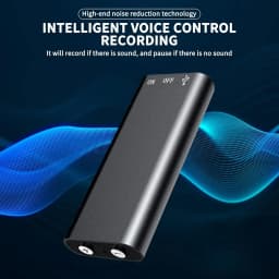 4GB-64GB Mini Ultra-Slim Voice Recorder Digital Professional Grade Voice Activation Reduction Recording Professional MP3 Player