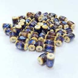 10*5MM Tube Shape Long Cylinder Ceramic Porcelain Spacer Beads For Jewelry Making DIY Column Accessory
