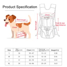 Pet Backpack Carrier For Cat Dogs Front Travel Dog Bag Carrying For Animals Small Medium Dogs Bulldog Puppy Mochila Para Perro