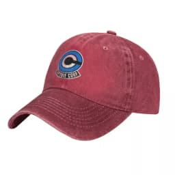Capsule Corp Denim Baseball Cap Popular Desgin Sport Trucker Hat Summer Dropshipping Man Trendy Print Baseball Caps