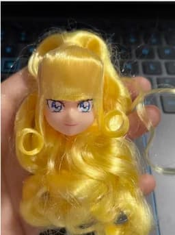 beautiful new head for licca for girl