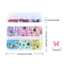 Moon Star Glitter For Epoxy Resin Mold Filling Paper Material Gold Silver Resin Sequins Pigment DIY Pendant Crafts