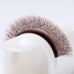 DeceMars V-shaped 4D Eyelash Extensions Brown 12 Rows/Tray