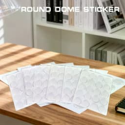 【LUL】100 Pcs 25MM Round Crafting DIY Crystal Clear Epoxy Adhesive Circles Bottle Cap Stickers Resin Patch Dots For Bottle Caps