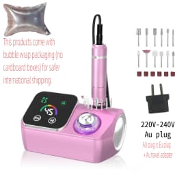45000RPM Professional Electric Nail Drill Machine With LED Display Low Noise  Nail Sander For Home Manicure Salon Use
