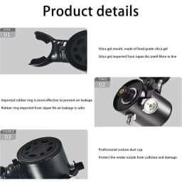 Mini Diving Cylinder Refillable Scuba Tank with 0.5L Capacity Scuba Tank with 5-10 Minutes Underwater Diving Gear for Dive