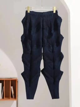 LANMREM Versatile Slim Pleated Pencil Pants Women Elastic High Waist Solid Color Trousers Casual 2023 Autumn New 2AA3771