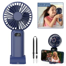 NEW Portable 5 Speeds Adjustable 1-100 Speeds High Speed Fans Super Powerful Air Duster Rechargeable Mini Usb Handheld Turbo Fan