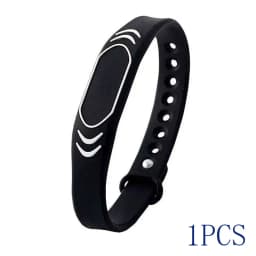 3/5PCS T5577 Rewritable Adjustable Wristband RFID Smart Chip Bracelet 125MHZ Clone ID Token Tag Waterproof Changeable Badge