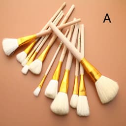 12/24pcs Art Wool Brush Set For Ceramic Glaze/painting Coloring Watercolor Paint Acrylic Craft DIY Painting Pen Art Supplies