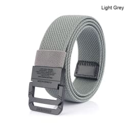 Canvas Belt For Men Simple Alloy Button Nylon Mens Tactical Belt Outdoor Hunting Multifunctional Casual Military Belt 3.8cm Wide