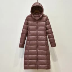 Schinteon Women Ultralight White Duck Down Long Jacket with Hood Casual Slim Autumn Winter Outwear 2026 New