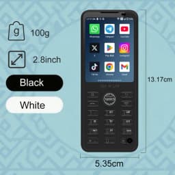Qin F21 Pro טלפון מסך מגע חכם 2.8 אינץ' 3GB + 32GB / 4GB 64GB Bluetooth 5.0