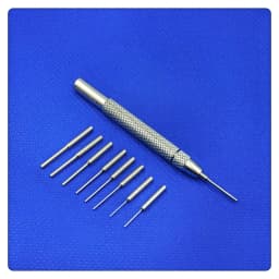 Watch Band Removal Tool Kit - Manual Spring Bar Punch Pin for Watch Strap Link Pin Repair & Replacement