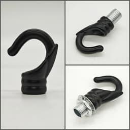 6pcs/lot Load-bearing Hook Opening Hook Lamp Accessories Hook Dining Crane Bar Pendant Lamp M10 Lamp DIY Accessories