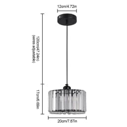 Modern Crystal Ceiling Light Flush Mount Ceiling Chandeliers Lamp LED Bedroom Corridor Entrance Lighting Fixtures E27 Gold Black