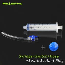 RISK Bicycle Brake Bleed Tool Syringe With on/off MTB Bike Hydraulic Disc Brake Oil Bleed Syringe Tool for SHIMANO Brake System