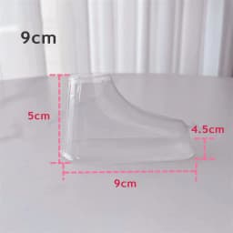 10-50 Pcs 8cm 9cm 10cm 12cm Baby Shoe Shaping Molds PVC Transparent Plastic Shoe Trees Reusable & Non-Deforming