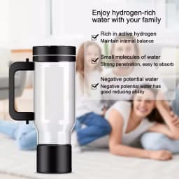 1L Large Capacity High Concentration Household Hydrogen Water Bottle with SPE Electrolysis to Remove Residual Chlorine and Ozone