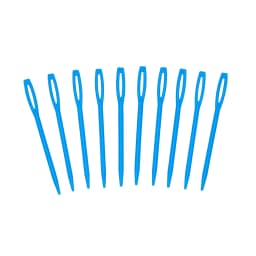 10pcs/lot Colorful Plastic Sewing Needles 5 7 9 15cm Size Colourful Large Eye Crochet Needle DIY Embroidery Jewelry Tools