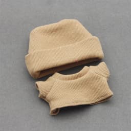 for 15/17cm Ropa Labubu Doll Clothes Match Knitted Hat Sweater Set T-shirt Dopamine Color Matching Fashion Design