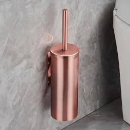 Toilet Brush High Quality Wall Mounted 304 Stainless Steel Cleaning Tools No Drill Bathroom Accessories WB8713