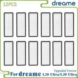 Dreame L20 Ultra/L20 Ultra Complete RLX41CE / L30 Ultra Parts Main Roller Side Brush Hepa Filter Mop Cloth Dust Bag
