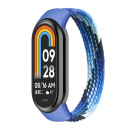 Braided band for Mi Band 10/9/8/7/6/5/4 Strap accessories Elastic Nylon Replacement belt bracelet correa for Xiaomi Miband 8 NFC