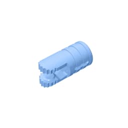 MOC Set GDS-1219 Hinge Cylinder 1 x 2 Locking with 2 Fingers compatible with lego 30553 Assembles Building Blocks Technical