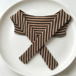 Doll Cross Knitted Striped Shawl Mini Decorative Scarf Fashion Accessory Clothes Decor 15‑20cm Plush Doll Dress Up Collection